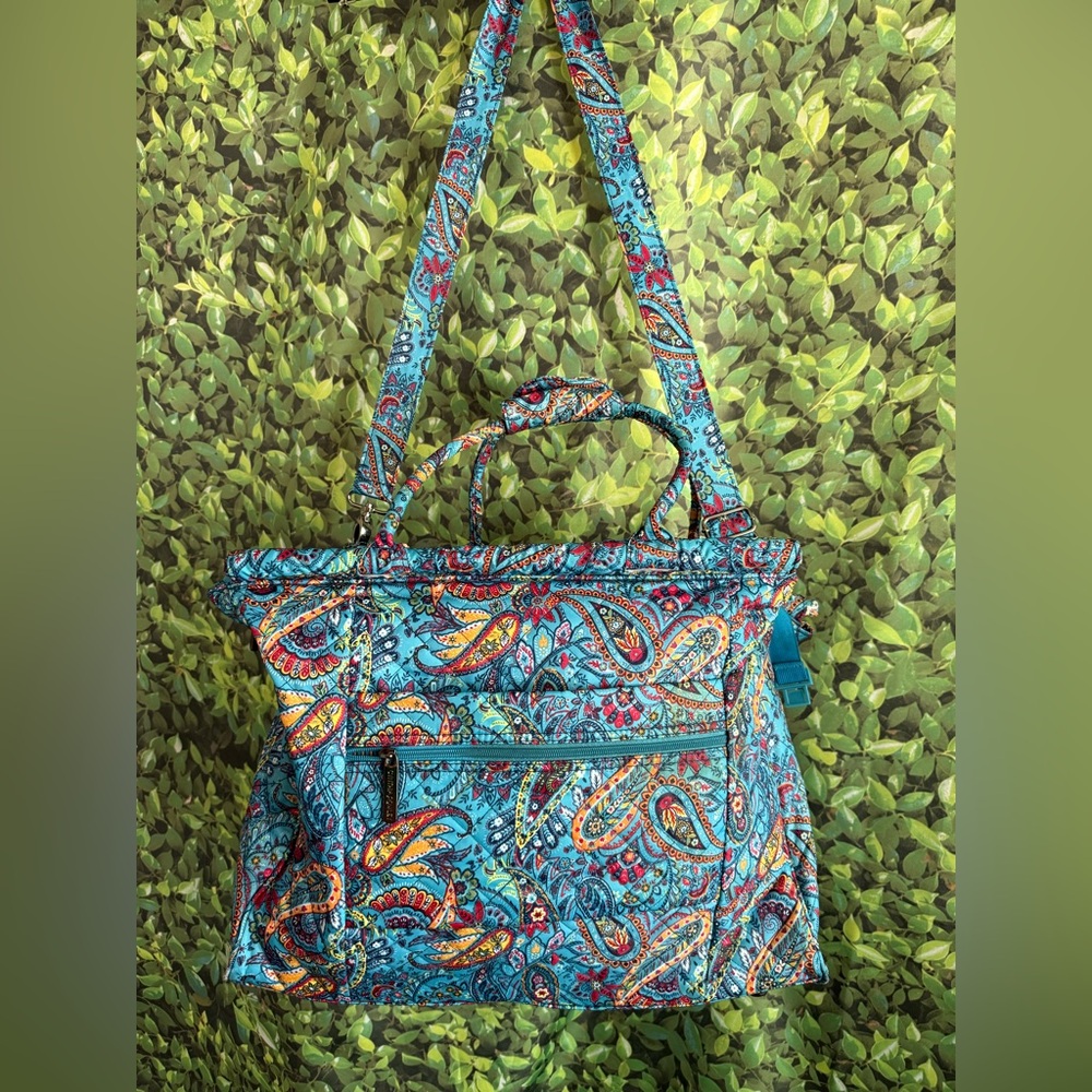 Cynthia Rowley Colorful Paisley Travel Bag